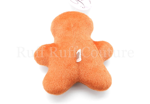 Sugar & Spice Gingerbread Cookie Plush Toy with Squeaker